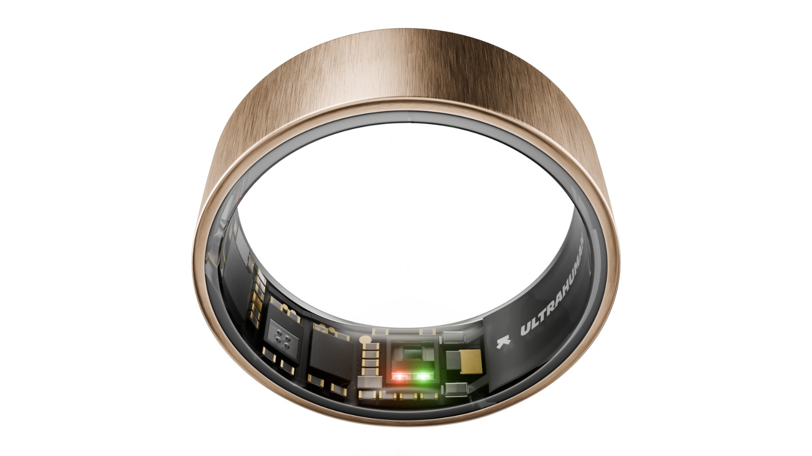 Ultrahuman Size 8 Smart Air Ring - Rose Gold