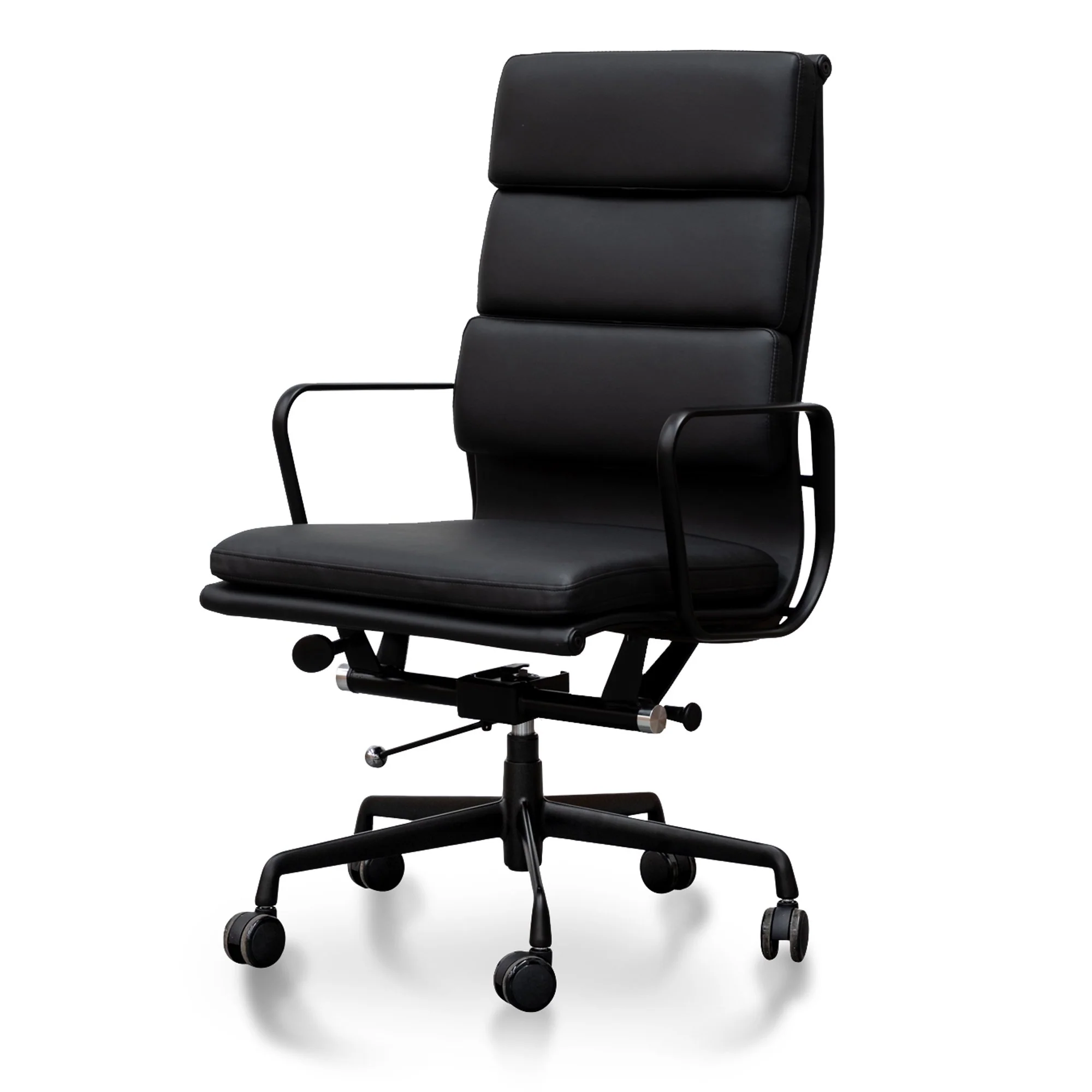 Ashton High Back Office Chair - Full Black