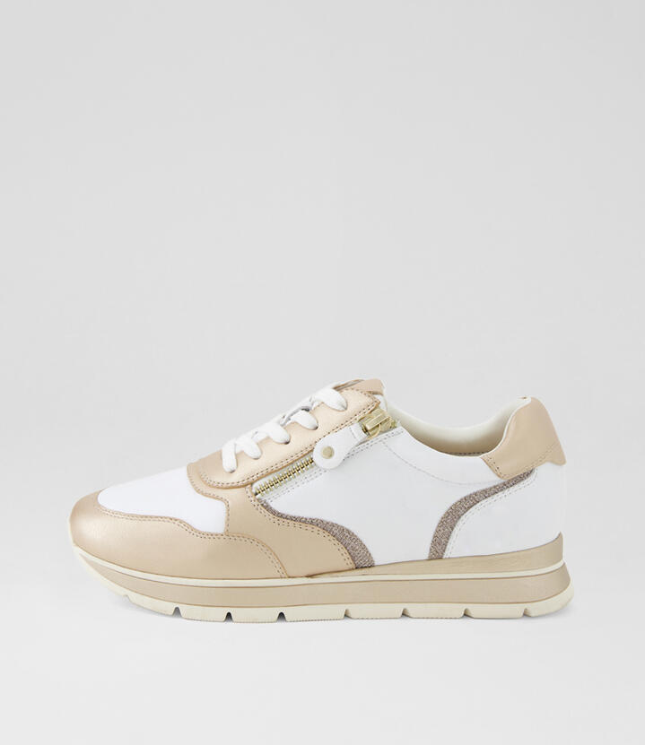 Narniea Champagne Multi Sneakers